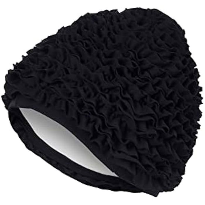 Bonnet de Bain - FASHY - Femme - Volants - Protection Chlorine - Style Rétro Bonnet de Bain - FASHY - Femme - Volants - Protection Chlorine - Style Rétro