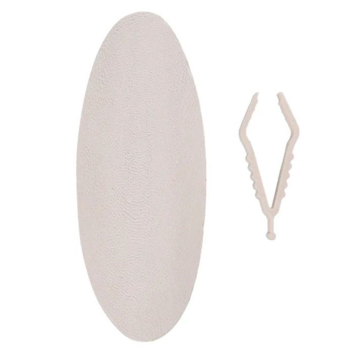 Comparer les prix de Un Os de seiche blanc  15 cm avec support pour oiseaux - Flamingo
