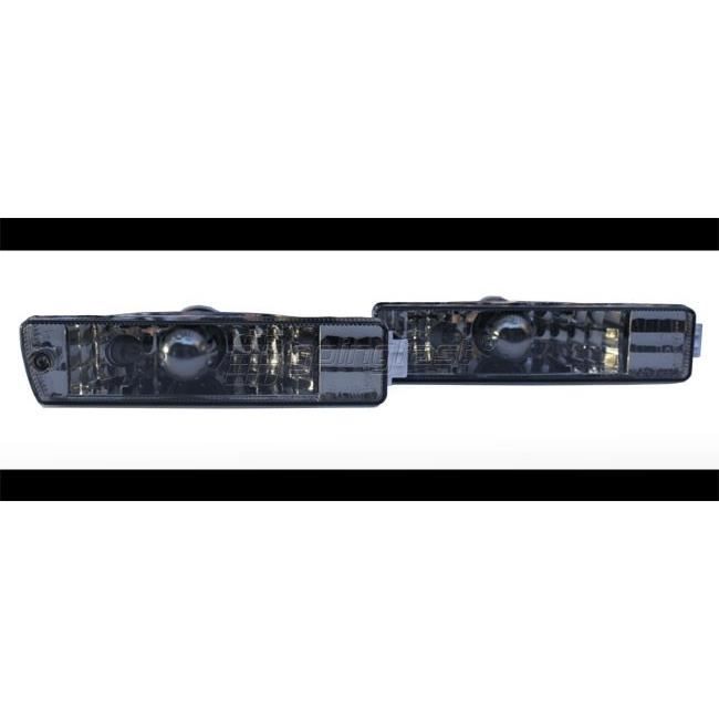 Pour VW Golf 2 Jetta 2 Clignotants Fumé Répétiteurs Pare-Choc Avant GL 1989-1992
