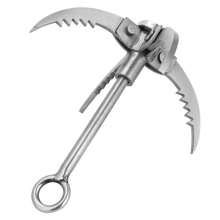 Ensemble d'outils de mousqueton de survie en forme de grappin