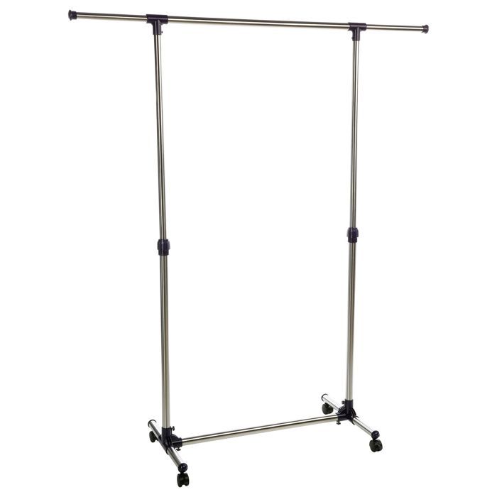 Penderie Mobile Telescopique De H 87 A 150 Cm Achat Vente