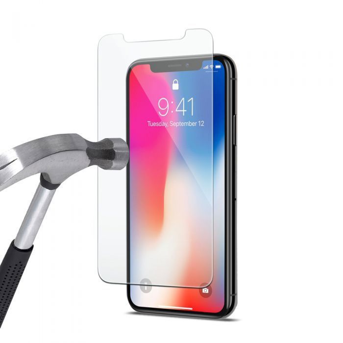 Protection écran Verre Trempé Pour IPhone X / IPhone 10 - Pack De 2 - Ultra Clair, Résistant Aux Chocs