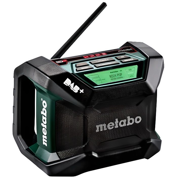 Radio de chantier Metabo R 12-18 DAB+ BT sans fil 600778850