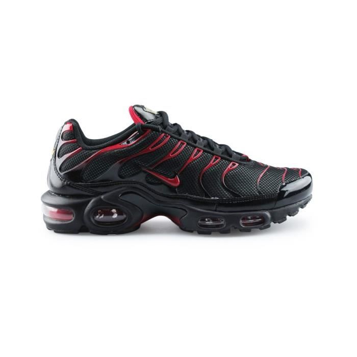 Nike Air Max Plus Tn Noir Noir/Rouge - Cdiscount Chaussures