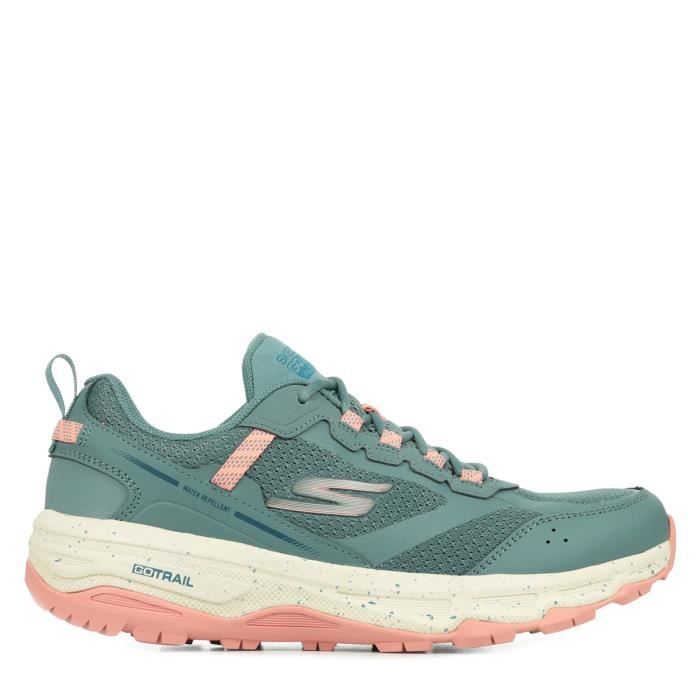 chaussures trail skechers go run - skechers - altitude - femme - ridge back - vert