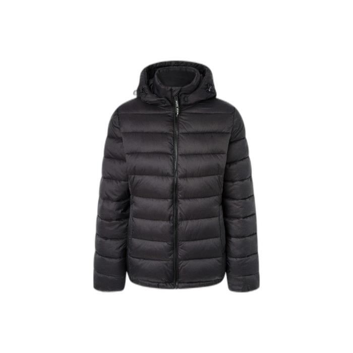 Doudoune femme Pepe Jeans Maddie noir M Noir Cdiscount Pr t