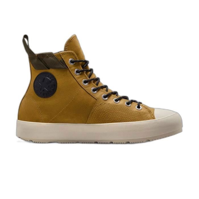 Converse Baskets Converse Converse X Carhartt Wip Chuck 70 - Blanc/vert granite/noir - Adulte - Lacets - Plat - Textile