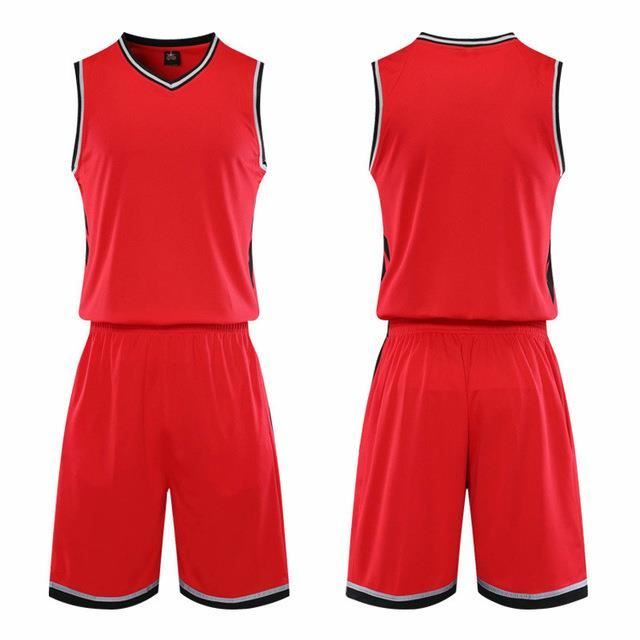 Maillot de basket ball vierge pour hommes maillot de sport personnalise pour jeunes hommes respirant Cdiscount Sport