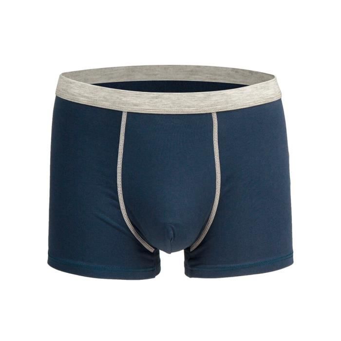 Calecon en coton pur pour homme Type Bleu 1pc