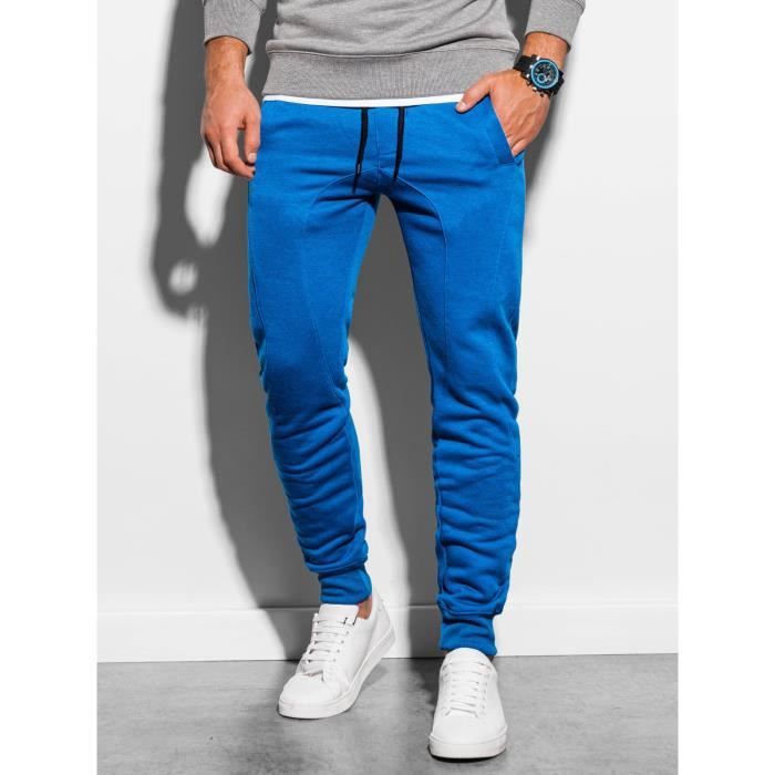 Survetement top bleu homme