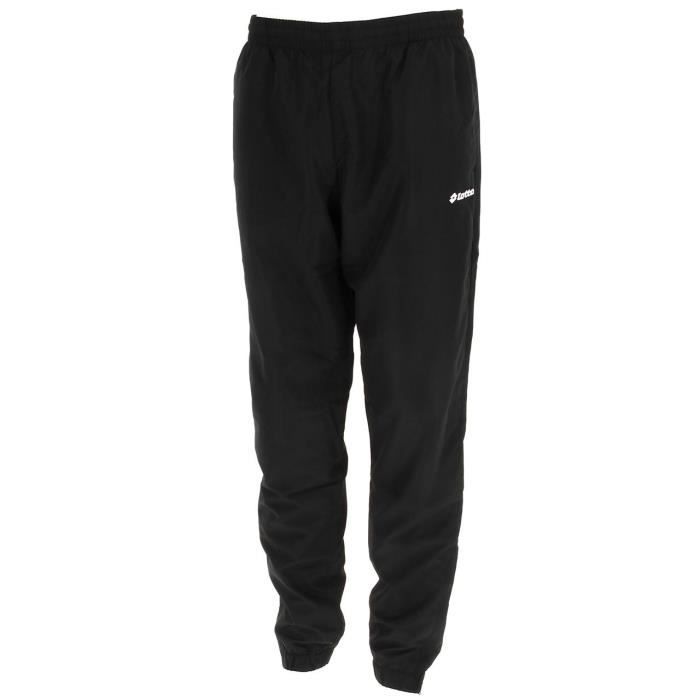 Jogging Homme - Lotto - Milano II Cuff - Noir - Fitness - Confortable