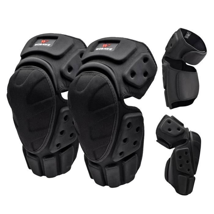 Genouillères de moto Protection du genou de Motocross Moto Racing Garde de  protection Gear Genouillères de moto VTT Genouillère - Cdiscount Sport