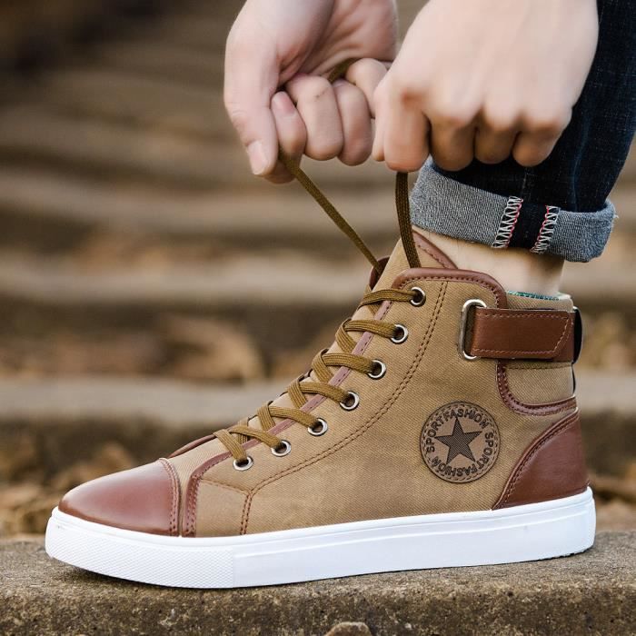 Chaussures Montantes Fashion Chaussure Hommes Basket Homme Skate