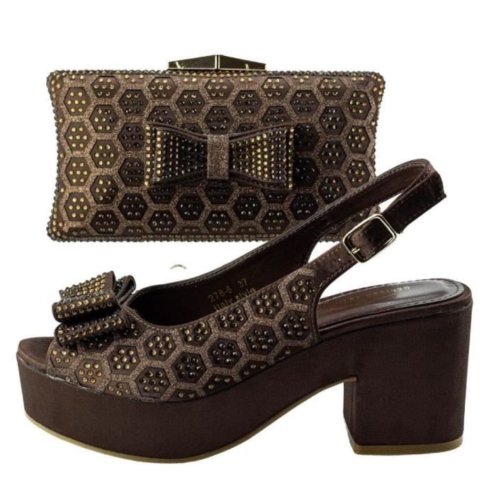 escarpin italien cuir