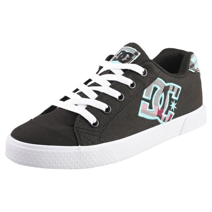 Baskets DC Shoes CHELSEA ADJS300243BD4 Femme Plaid Noir 42 EU