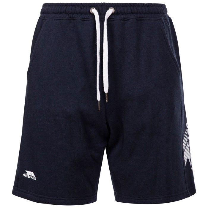 Bomber nylon bleu marine uni à coupe droite avec une poche zippée sur