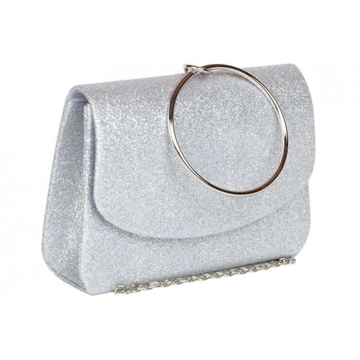Pochette ceremonie Nyls Creation Sac de soiree Gris Argent Pochette femme Soiree Mariage Botya Gris Gris Cdiscount Bagagerie Maroquinerie