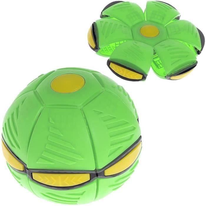 Comparer les prix de Frisbee Deformation Ball,Ballon Volant,Balle ventilée,Jouet Plat Déformable avec lumière Boule Magique,Volant Jouets décompre