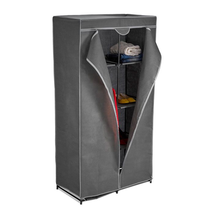 Penderie en tissu fermée 10035780139 Cdiscount Maison