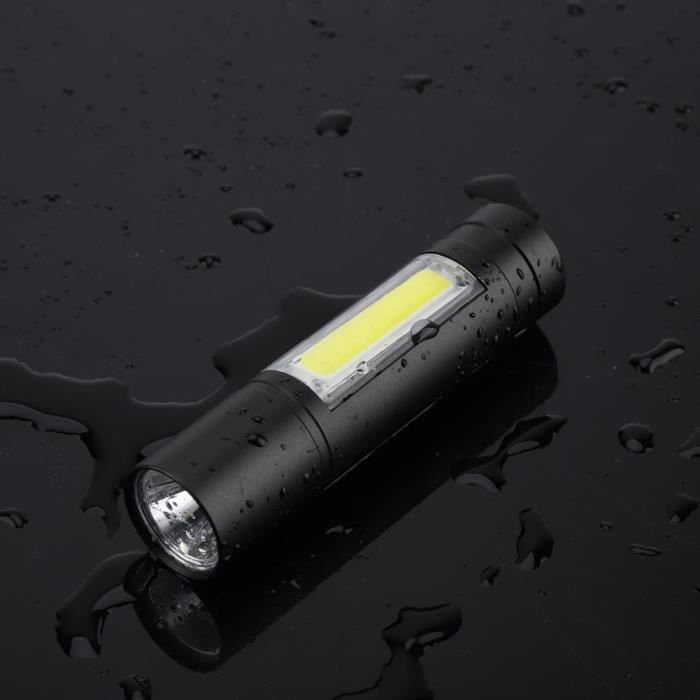Lampe Torche LED Soonfire E11 1000 Lumens USB Rechargeable étanche Compacte