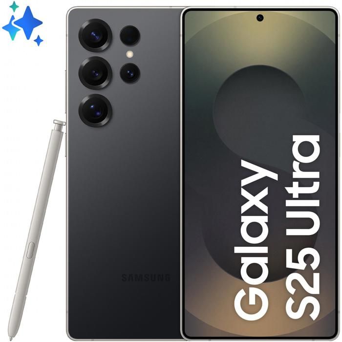 Samsung Galaxy S25 Ultra Dual Sim 12GB RAM 256GB Titanium Black EU Samsung Galaxy S25 Ultra Dual Sim 12GB RAM 256GB Titanium Black EU