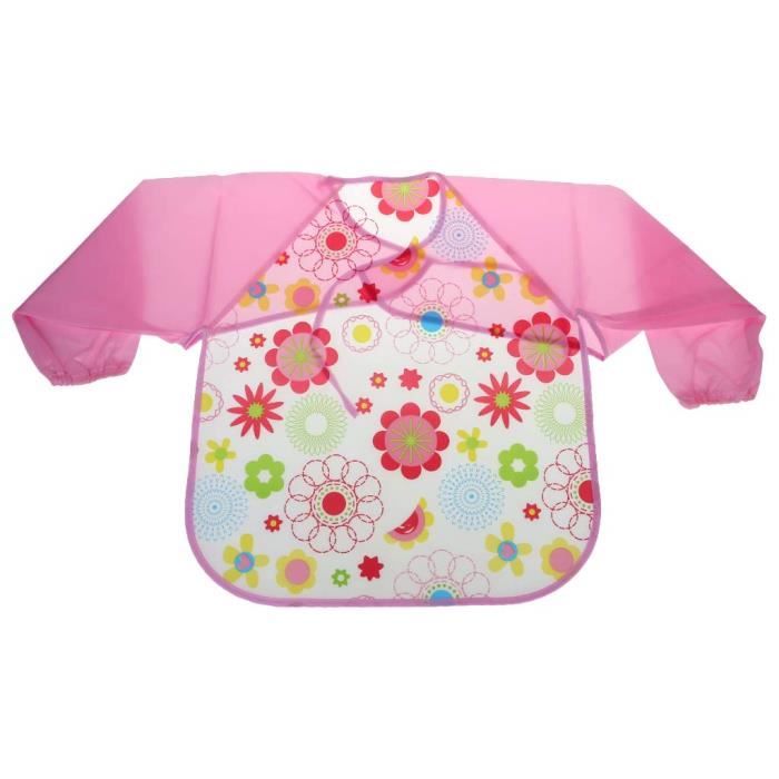 Tablier Bebe Manches Longues Alimentation Peinture Impermeable Blouse Blouse Burp Bavoir Enfants Tournesol Achat Vente Bavoir Cdiscount