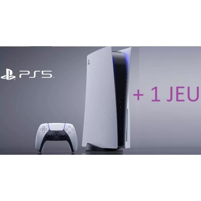 Console PS5 standard + 1 jeu - Cdiscount Jeux vidéo