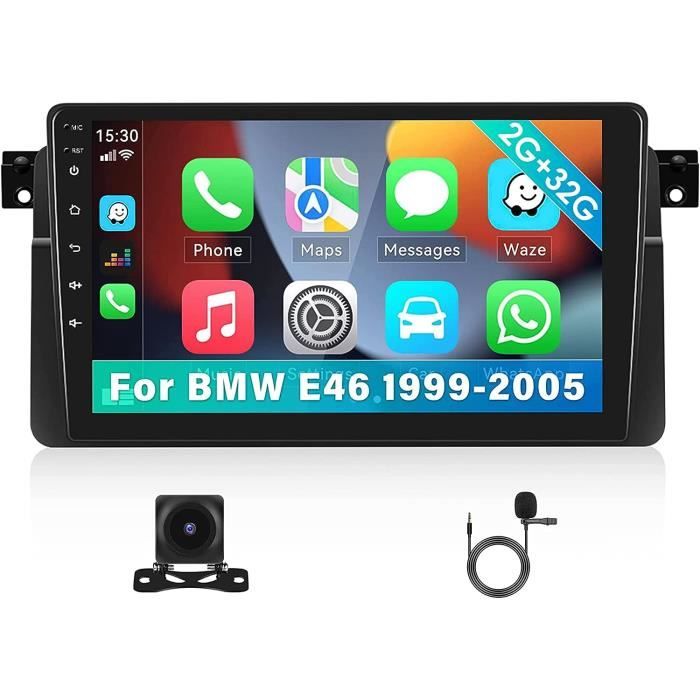 [2+32G] Android 11 Carplay Autoraido pour BMW E46 (19992005), Double