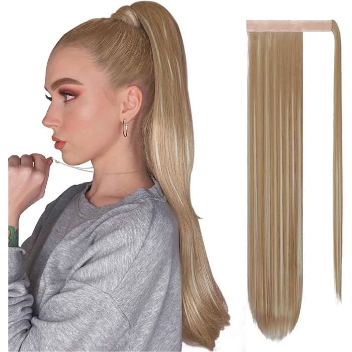 Sofeiyan Postiche Queue de Cheval Extension Naturel Ponytail Extensions Longue oit Wrap Around