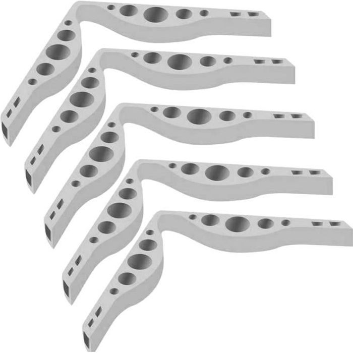 5 pcs accessoire anti buee pour masques empechant les lunettes de s embuer pont de nez en silicone anti buee 3d reutilisable gris cdiscount pret a porter