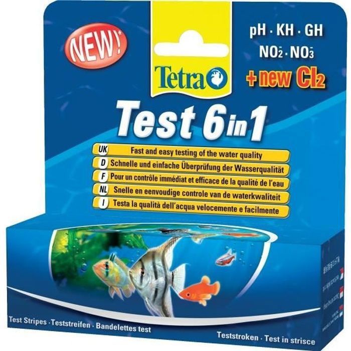 Tetra Test Bande 6 En 1