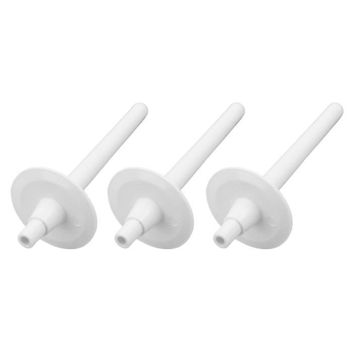 Lot De 3 Broches à Bobine Universelles Plastique - Accessoires Machine à Coudre Porte-Bobine