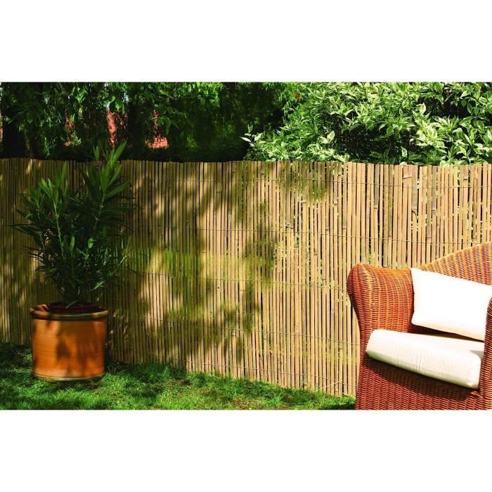 UPGRADE Brise-vue Pour Clôture 1,8 X 1,5 M - Occultant 90% UV - Avec œillets Laiton - Marron - Protection Jardin Et Intimité