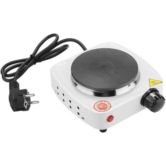 Plaque Chauffante Techwood 1800W - Brûleur Simple Infrarouge - Portable Et Compacte