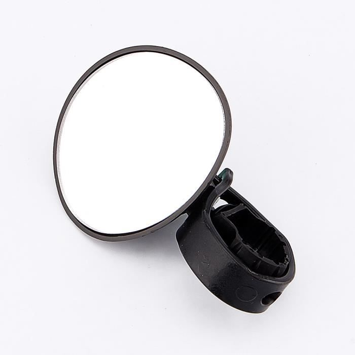 Rétroviseur De Vélo Réglable 360° - Pour Guidon 22,2 Mm, Grand Angle, Bandes Réfléchissantes, Noir - 6