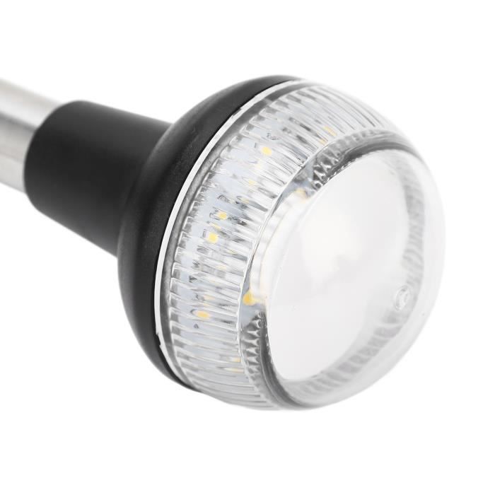 Feu De Tableau Arrière De Bateau – 39 LED, 5.2 W, IP68, Acier Inoxydable 316, DC10-30V, Bleu Ou Blanc