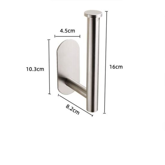 Nutabevr Porte-Papier Toilette Sans Perçage,Support Papier Toilette