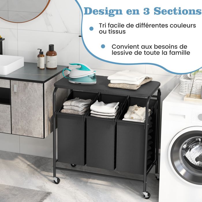 Panier Avant VTT GOPLUS En Maille Métal – 91,5x44x16,5 Cm, Charge 25 Kg, Fixation Solide Pour Tout-Terrain