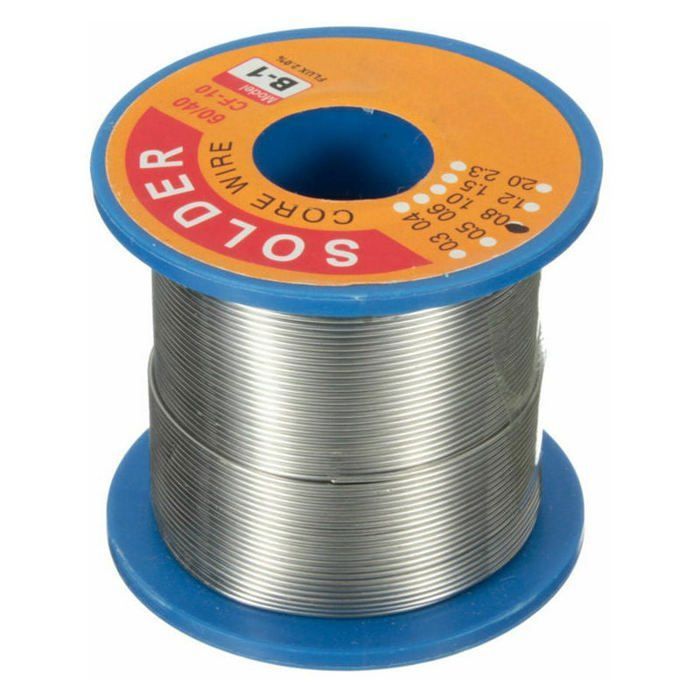 Fil à Souder étain Avec âme De Colophane - Diamètre 0,6 Mm / 0,8 Mm, Pour Soudure électronique