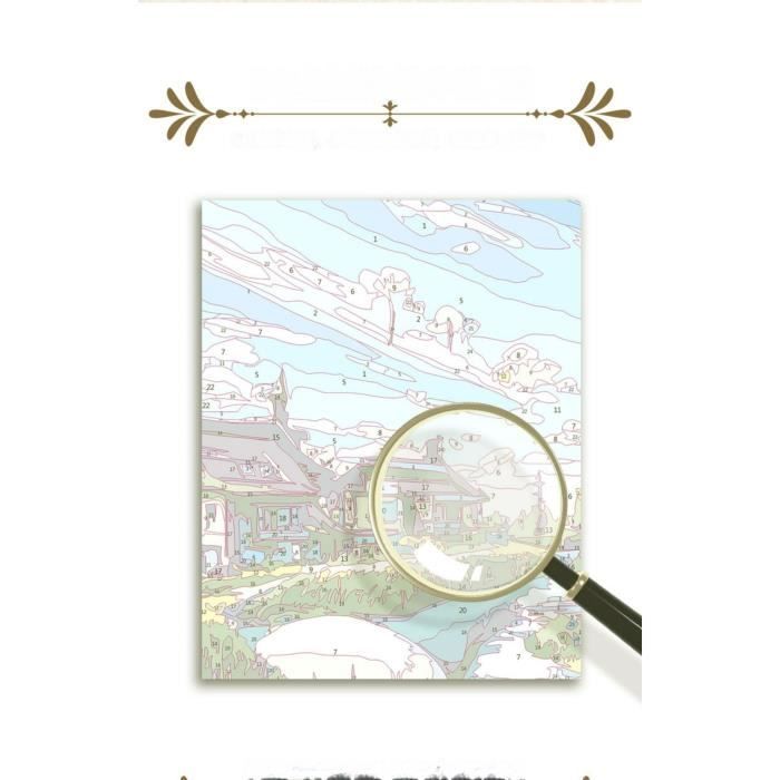 Peinture par Numéros, Kits de Peinture à l'Huile par Numéros Kit de Peinture Acrylique pour Enfants & Adultes & Débutants, 16 Pouces L x 20 Pouces L Dessin Peinture avec Pinceaux, Pigment Peinture par Numéros, Kits de Peinture à l'Huile par Numéros Kit de Peinture Acrylique pour Enfants & Adultes & Débutants, 16 Pouces L x 20 Pouces L Dessin Peinture avec Pinceaux, Pigment