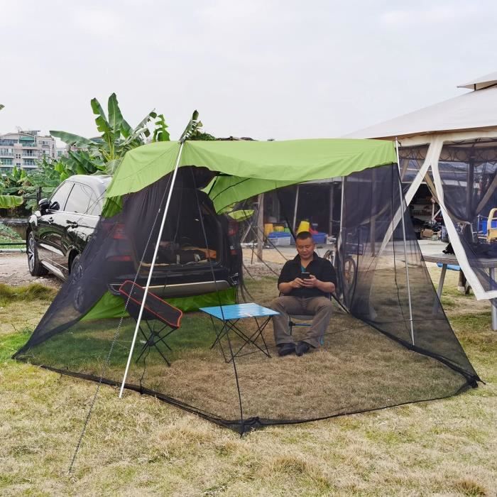 BMDHA Auvent De Voiture pour Camping Car, Tente de hayon de Voiture Oxford  Imperméable Anti-Pluie Tente De Toit, pour Divers modèles de SUV :  : Auto et Moto