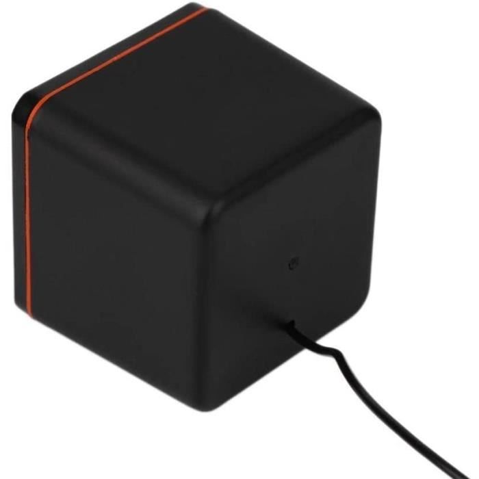 3€18 sur Enceinte FT-165 USB2.0 Diaphragme Lecteur de musique portable pour ordinateur  de bureau Noir et rouge - Enceinte sans fil - Achat & prix