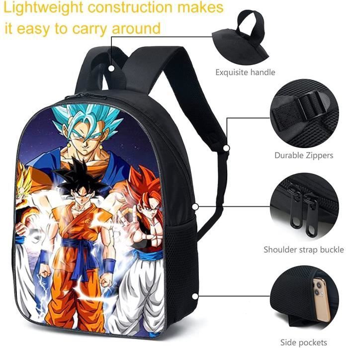Sac Dos Dragon Ball Z Goku Anime Dragon Ball Saiyan Sac Dos