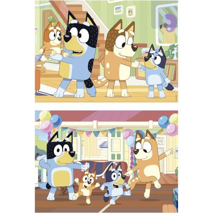 Malette Puzzles - EDUCA - Bluey - 2 x 20 pièces - Cdiscount Jeux - Jouets