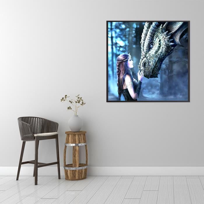 Starnearby DIY Diamond Painting Signe du zodiaque Diamant Images Kits Crystal Art pour peinture par numéros Adultes 30 x 30 cm (Dragon Starnearby DIY Diamond Painting Signe du zodiaque Diamant Images Kits Crystal Art pour peinture par numéros Adultes 30 x 30 cm (Dragon
