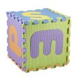 YIS Tapis de Sol pour l’éveil de Bébé - 36 Dalles en Mousse Multicolores Tapis de jeu Enfant 32 x 32 cm - Nouveaux matériaux EVA-2