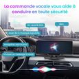 Autoradio GPS Bluetooth WiFi 10.26" Carplay Android Auto DVR Voix Intelligente avec Caméras avant-2