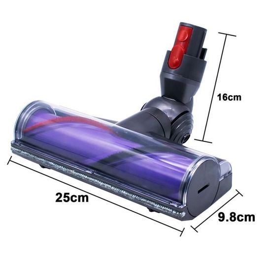 Brosse Turbo Compatible Dyson V7, V8, V10, V11, V15 - Tête de Brosse à Brosse Turbo Compatible Dyson V7, V8, V10, V11, V15 - Tête de Brosse à