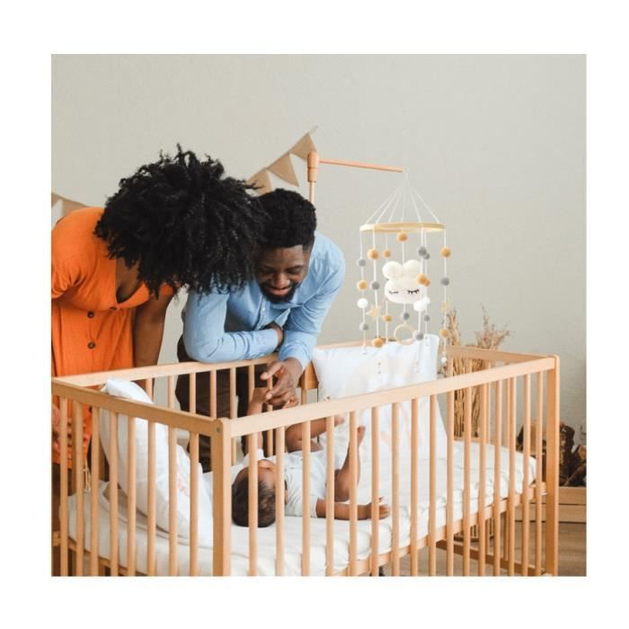 Mobile bébé dinosaure, mobile bébé en feutre avec des dinosaures, dinosaure de décoration de chambre d'enfant, mobile de lit de bébé dino, mobile bébé neutre, mobile suspendu - France