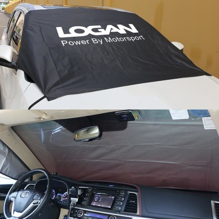 Pare-soleil de voiture pour Dacia Duster 1.0 Tce Turbo GPL Logan Sandero R4  Xplore Lodgy, protection Anti UV For Logan